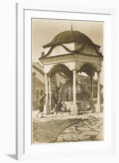 Public Water Fountain - Bosnia - Banjaluka-null-Framed Photographic Print