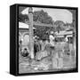 Public Water Wells, Mandalay, Burma, 1908-null-Framed Stretched Canvas