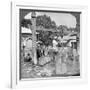 Public Water Wells, Mandalay, Burma, 1908-null-Framed Photographic Print