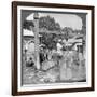 Public Water Wells, Mandalay, Burma, 1908-null-Framed Photographic Print