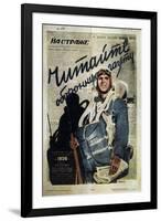 Publicity for a Russian Journal, 1935-T Averin-Framed Giclee Print