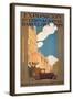 Publicity Poster for the International Exhibition, Barcelona, 1929-null-Framed Giclee Print