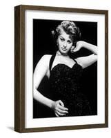 Publicity Shot of Sophia Loren Taken to Promote the Pride and the Passion, 1957-null-Framed Photo