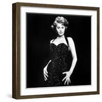 Publicity Shot of Sophia Loren Used to Promote Pride and the Passion, 1957-null-Framed Photo