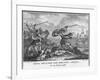 Publius Horatius Cocles and Two Companions Defend Tiber Bridge-Augustyn Mirys-Framed Photographic Print