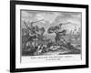 Publius Horatius Cocles and Two Companions Defend Tiber Bridge-Augustyn Mirys-Framed Photographic Print