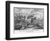 Publius Horatius Cocles and Two Companions Defend Tiber Bridge-Augustyn Mirys-Framed Photographic Print