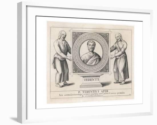 Publius Terentius Afer, Roman Writer-null-Framed Giclee Print