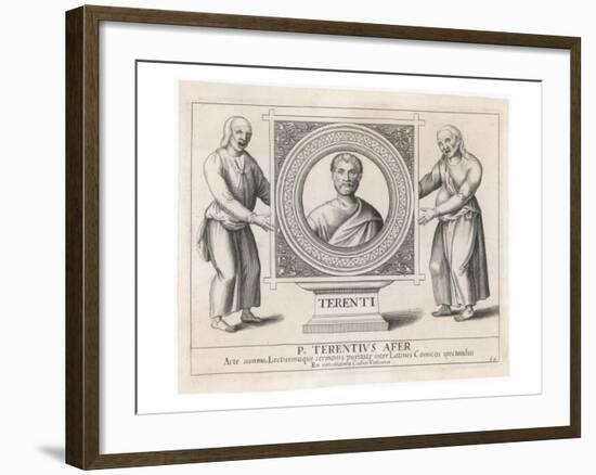 Publius Terentius Afer, Roman Writer-null-Framed Giclee Print