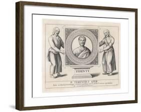 Publius Terentius Afer, Roman Writer-null-Framed Giclee Print