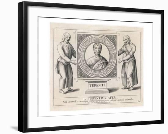 Publius Terentius Afer, Roman Writer-null-Framed Giclee Print