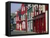 Pubs in Dingle, County Kerry, Munster, Eire (Republic of Ireland)-Roy Rainford-Framed Stretched Canvas