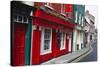 Pubs Lined Street, Kinsale, Ireland-George Oze-Stretched Canvas