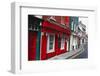 Pubs Lined Street, Kinsale, Ireland-George Oze-Framed Photographic Print