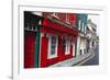 Pubs Lined Street, Kinsale, Ireland-George Oze-Framed Photographic Print