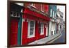 Pubs Lined Street, Kinsale, Ireland-George Oze-Framed Photographic Print