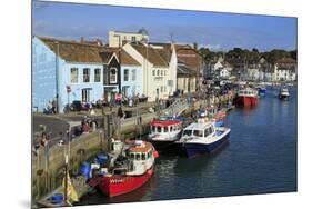 Pubs on Custom House Quay, Weymouth, Dorset, England, United Kingdom, Europe-Richard Cummins-Mounted Photographic Print