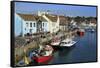 Pubs on Custom House Quay, Weymouth, Dorset, England, United Kingdom, Europe-Richard Cummins-Framed Stretched Canvas