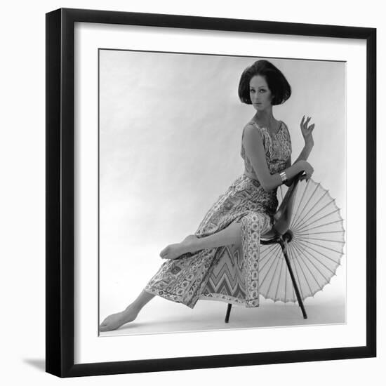 Pucci Dress, 1963-John French-Framed Giclee Print