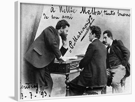 Puccini and Friends-null-Framed Photographic Print
