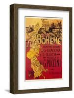 Puccini, La Boheme-Adolfo Hohenstein-Framed Photographic Print