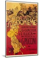 Puccini, La Boheme-Adolfo Hohenstein-Mounted Photographic Print