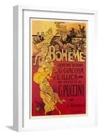 Puccini, La Boheme-Adolfo Hohenstein-Framed Art Print