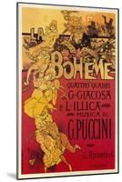 Puccini, La Boheme-Adolfo Hohenstein-Mounted Art Print