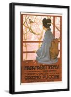 Puccini, Madama Butterfly-Leopoldo Metlicovitz-Framed Premium Giclee Print