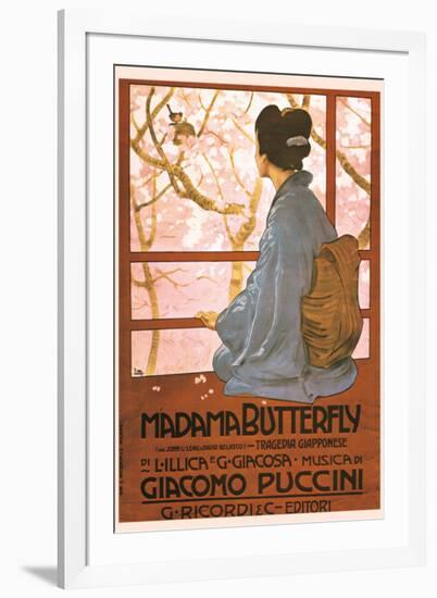 Puccini, Madama Butterfly-Leopoldo Metlicovitz-Framed Premium Giclee Print