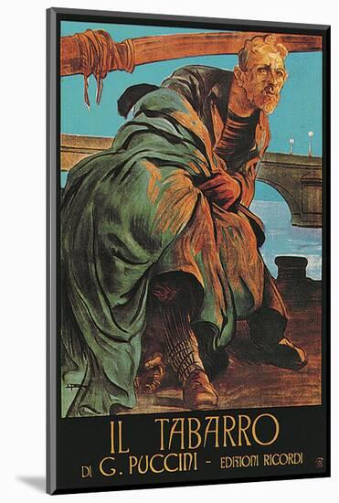 Puccini Opera Il Tabarro-null-Mounted Art Print