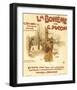 Puccini Opera La Boheme Paris-null-Framed Art Print