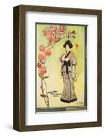 Puccini Opera Madame Butterfly-null-Framed Art Print