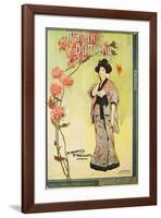 Puccini Opera Madame Butterfly-null-Framed Art Print