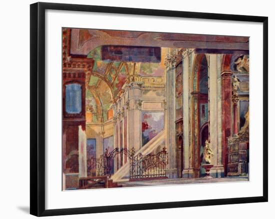 PUCCINI - opera TOSCA-Adolfo Hohenstein-Framed Giclee Print