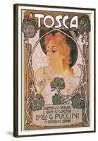 Puccini, Tosca-Leopoldo Metlicovitz-Framed Premium Giclee Print