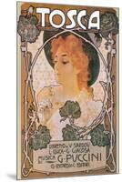 Puccini, Tosca-Leopoldo Metlicovitz-Mounted Premium Giclee Print