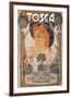 Puccini, Tosca-Leopoldo Metlicovitz-Framed Premium Giclee Print