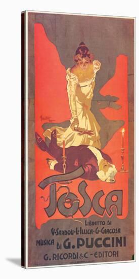 Puccini, Tosca-Adolfo Hohenstein-Stretched Canvas