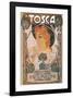 Puccini, Tosca-Leopoldo Metlicovitz-Framed Art Print