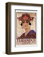 Puccini, Turandot-null-Framed Premium Giclee Print