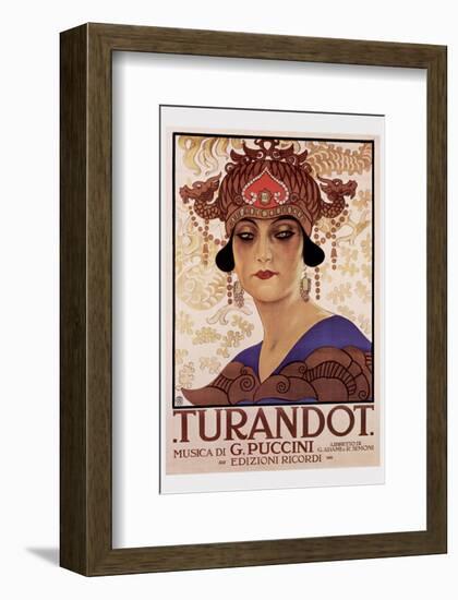 Puccini, Turandot-null-Framed Premium Giclee Print