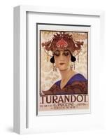 Puccini, Turandot-null-Framed Premium Giclee Print