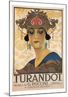 Puccini- Vintage Turandot-Giacomo Puccini-Mounted Poster