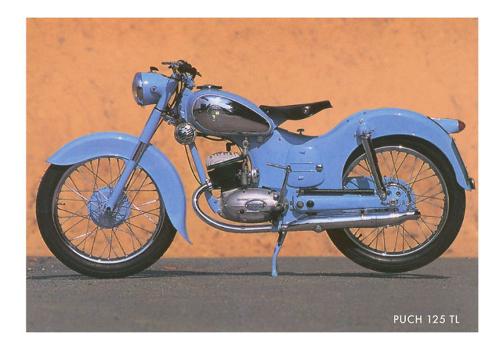 Puch 125 Tl Motorcycle' Posters | AllPosters.com