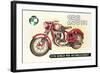 Puch 250 SGS with Cutaway View-null-Framed Art Print