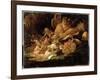 Puck and Fairies, from 'A Midsummer Night's Dream', C.1850 (Oil on Millboard)-Sir Joseph Noel Paton-Framed Giclee Print