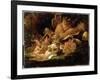Puck and Fairies, from 'A Midsummer Night's Dream', C.1850 (Oil on Millboard)-Sir Joseph Noel Paton-Framed Giclee Print