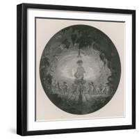 Puck and the Fairies, Mid Summer Night's Dream-Richard Dadd-Framed Giclee Print