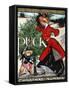 Puck Christmas 1900-Frank A. Nankivel-Framed Stretched Canvas